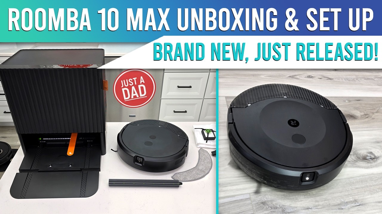 First Impression's New! Roomba Combo 10 Max robot + AutoWash Dock Robot Vacuum & Mop UNBOXING /SETUP