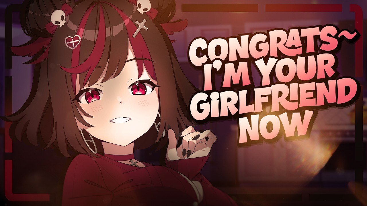 Your Goth Roommate Accidentally Confesses & Claims You As Hers |  Possessive | Tsundere ASMR