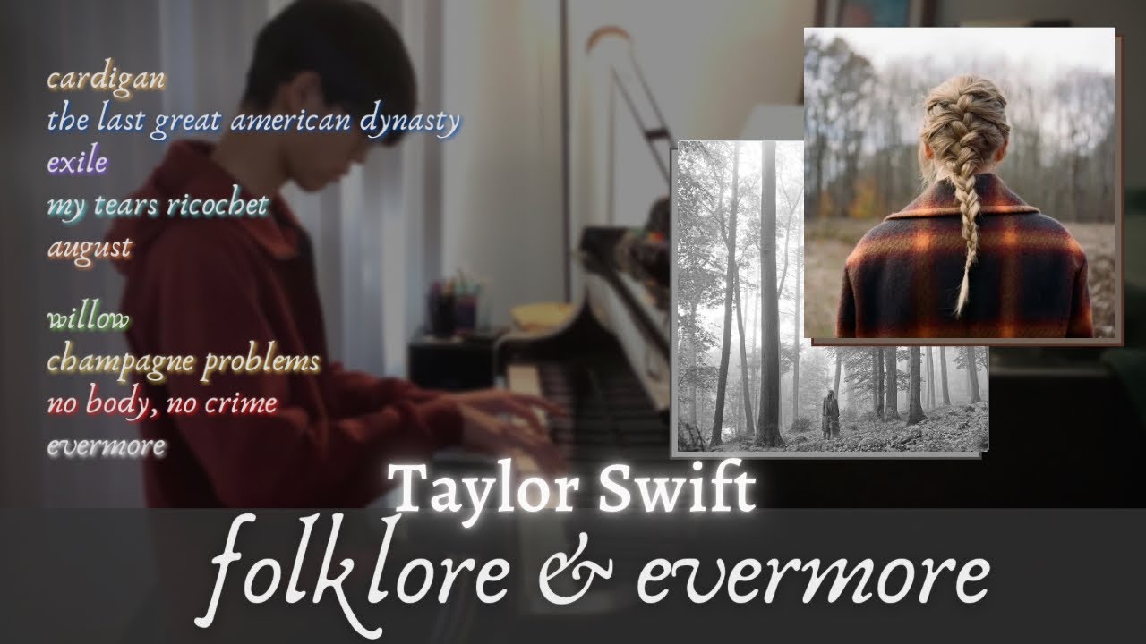 Best of Taylor Swift's folklore + evermore | Piano Compilation by Jin Kay Teo