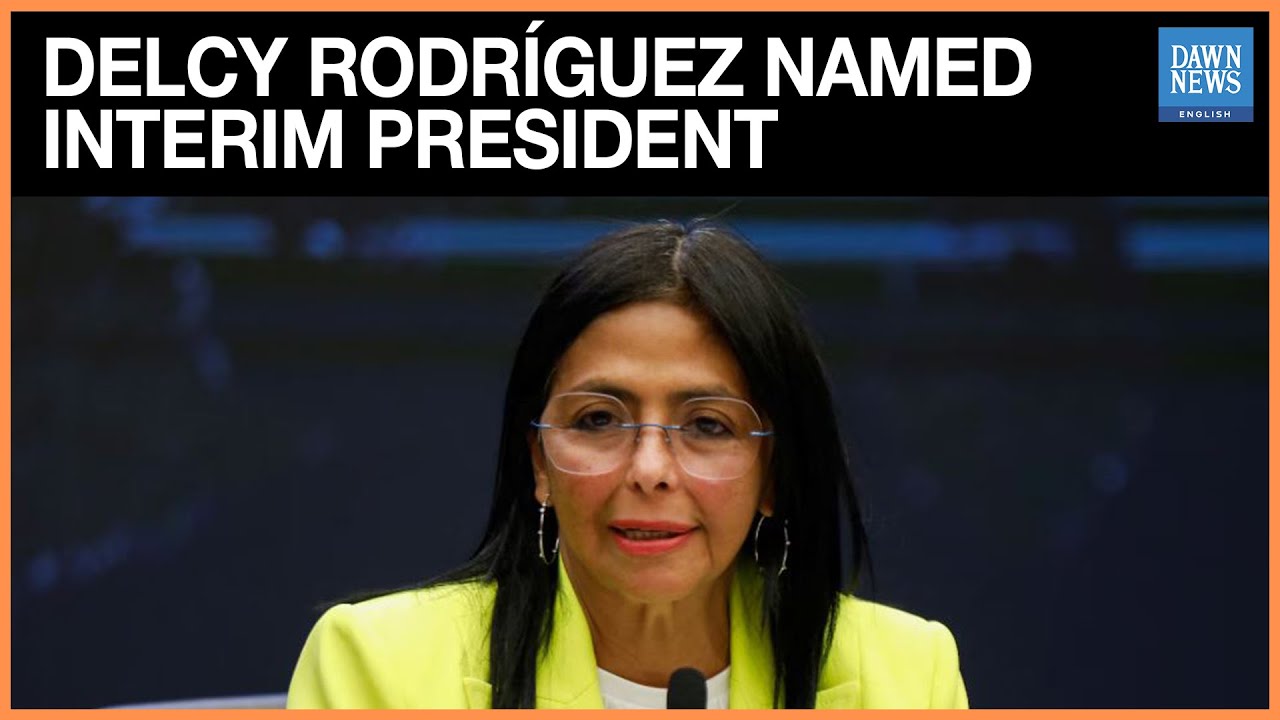 Venezuela&rsquo;s Supreme Court Orders Delcy Rodr&iacute;guez to Become Interim President | Dawn News English