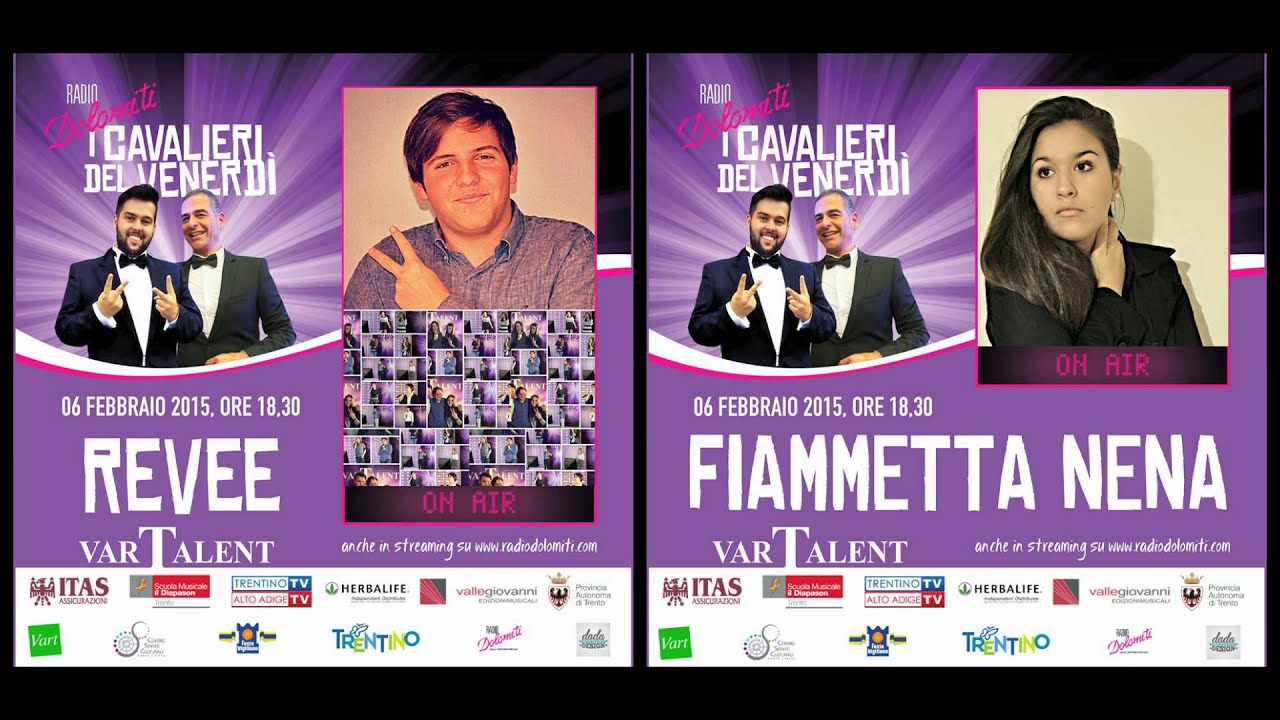 VarTalent On Radio - Punt. n&deg;01 - Revee e Fiammetta Nena