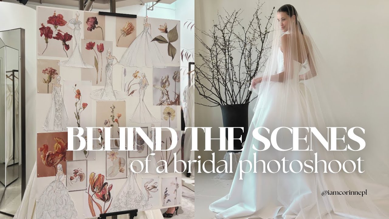 Life of a Bridal Stylist | Inside a Bridal Magazine Photoshoot