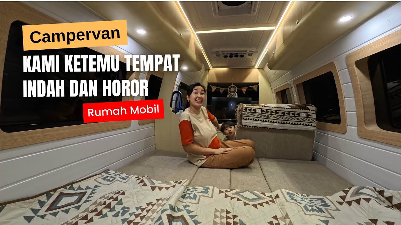 TINGGAL DI MOBIL KAMI MENEMUI TEMPAT INDAH DAN MAGIS SEPERTI DI NEGERI DONGENG