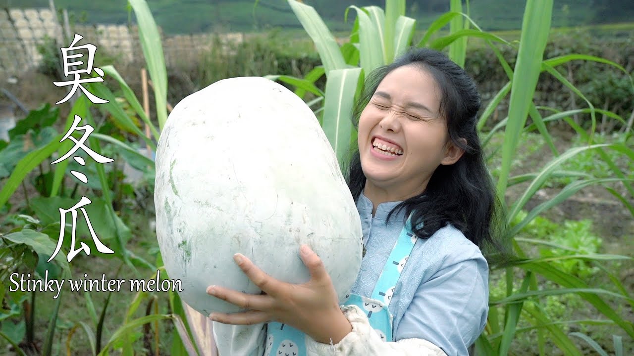 醃製了30天的冬瓜,奇臭無比,越臭越香,中國三臭之一臭冬瓜