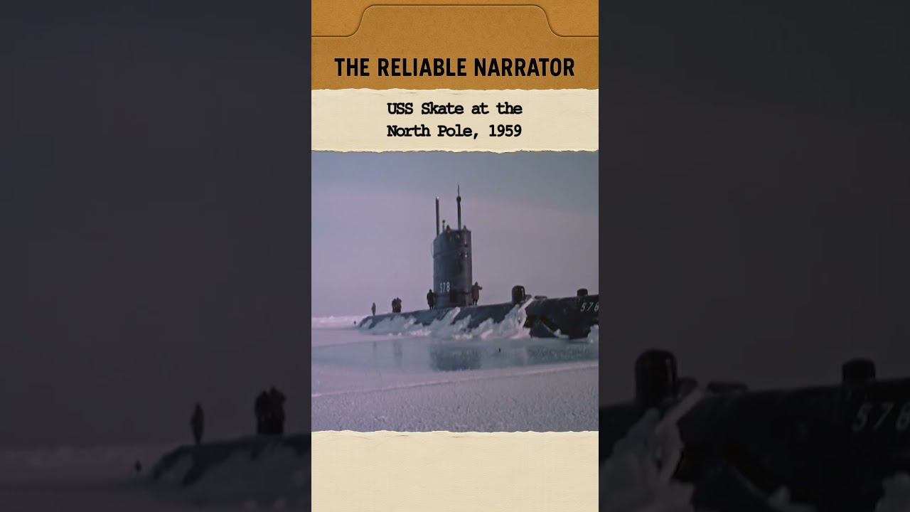 USS Skate at the North Pole, 1959 ⚓❄️ 