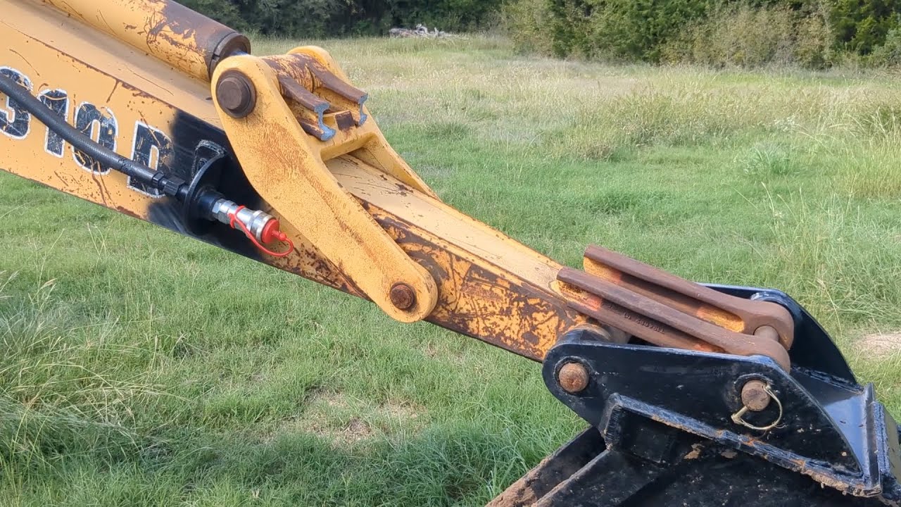 Homemade Backhoe Bucket Linkages