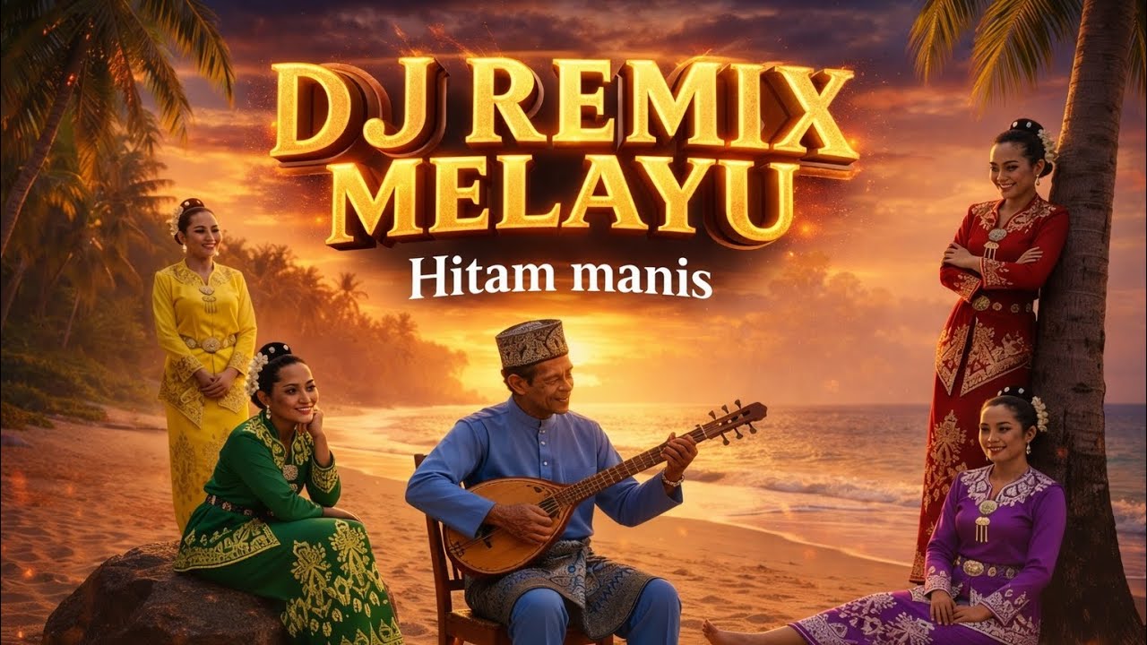 🎶HITAM MANIS VERSI DJ REMIX MELAYU🎶