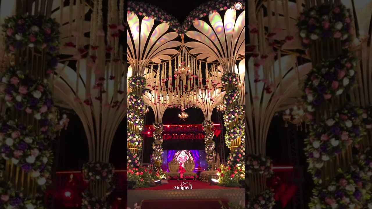 Total Event Decoration 😊 Muhurat wedding & Entertainment 🤟#ytshorts #trending #wedding #viralreels