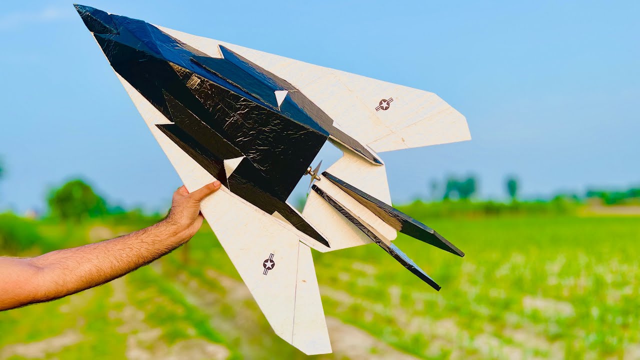 How To Make F117 Nighthawk Rc Plane