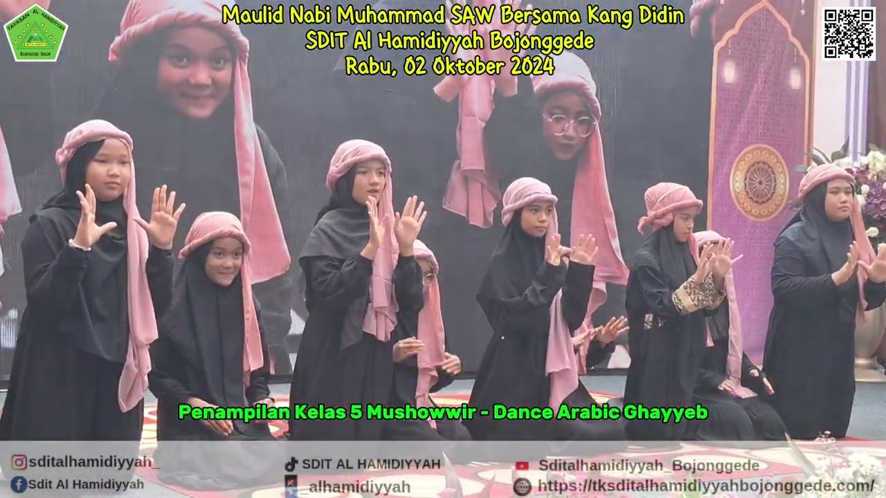 Maulid Nabi Muhammad SAW SDIT AL HAMIDIYYAH BOJONGGEDE 2024