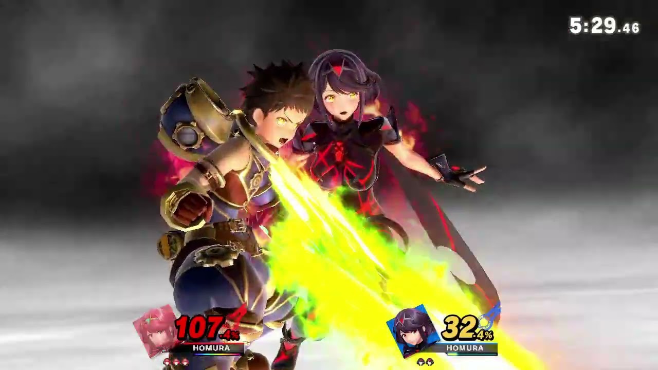 スマブラSP　オンライン対戦　ホムラvsホムラ