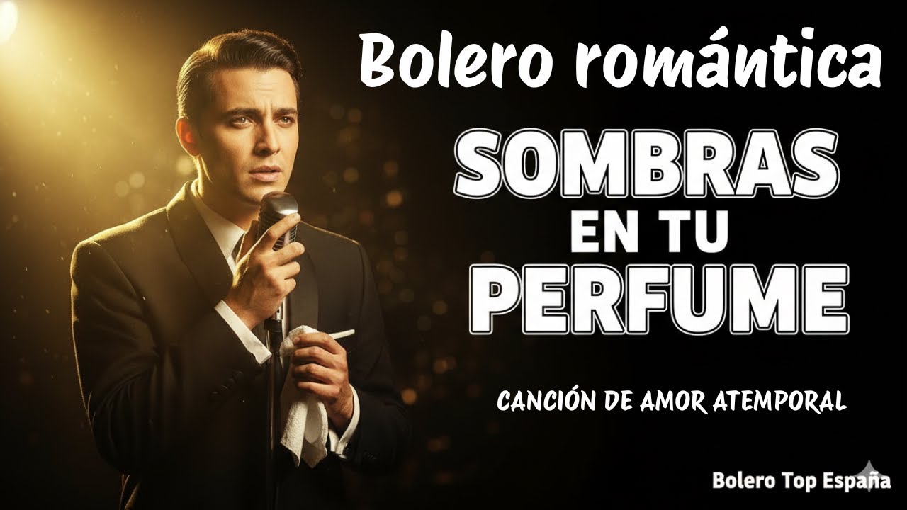 SOMBRAS EN TU PERFUME, Bolero Romántico Para Dedicar, Amor En Silencio Y Nostalgia