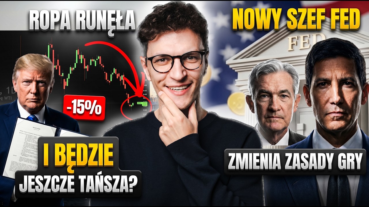 Porozumienie USA-Iran i spadki na ropie. Czego spodziewać się od nowego prezesa FED? #GITnews