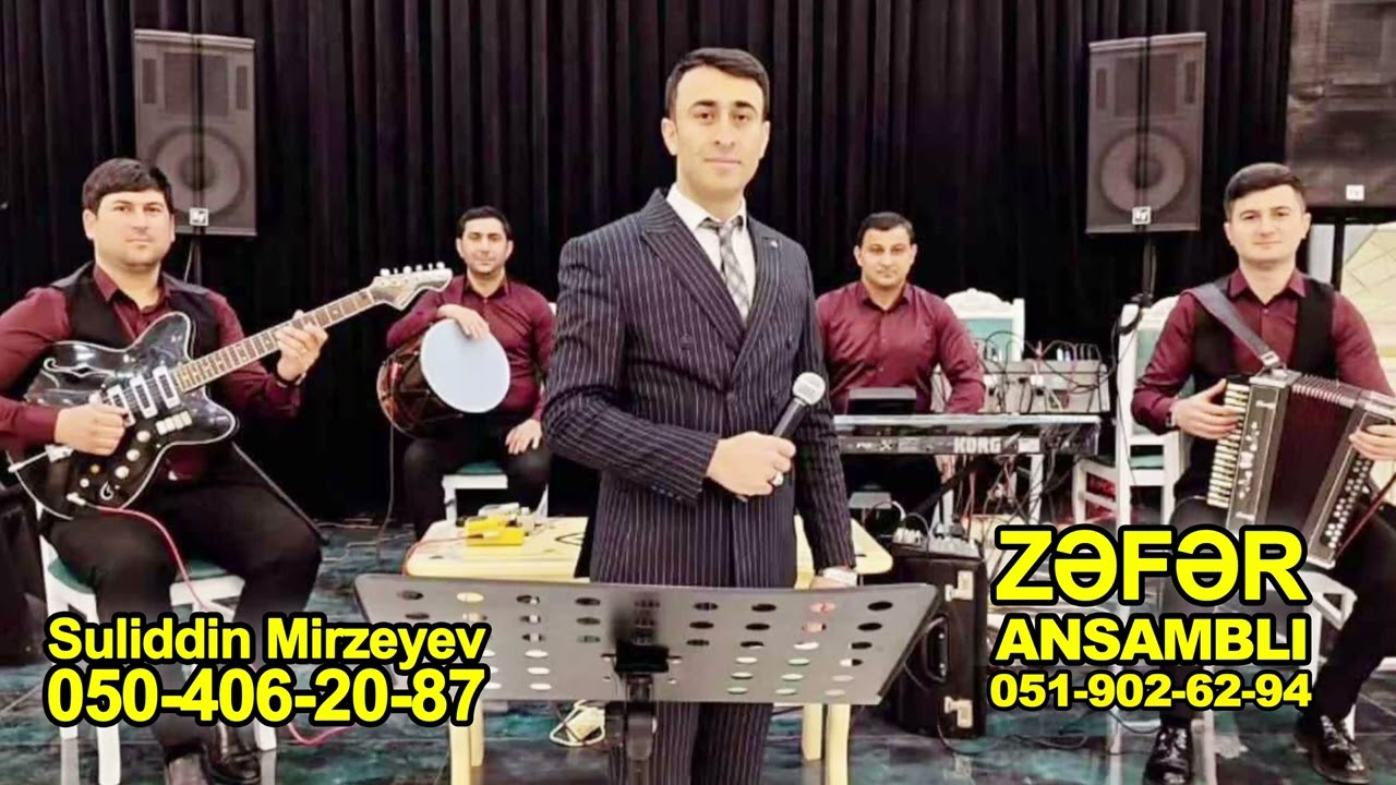 Men Qocalmazdım yeni ifa oxuyan Suliddin Mirzeyev / Zefer Ansamblı