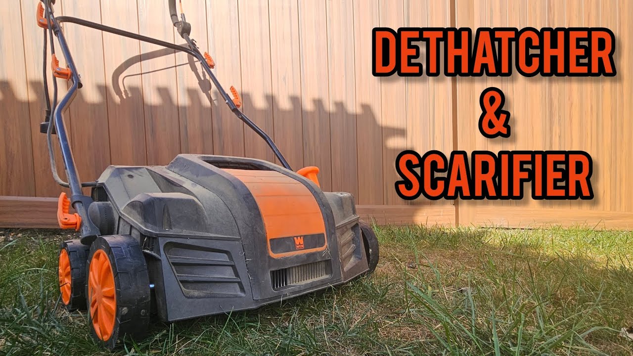WEN DT1516 Dethatcher and Scarifier Unbox and Test