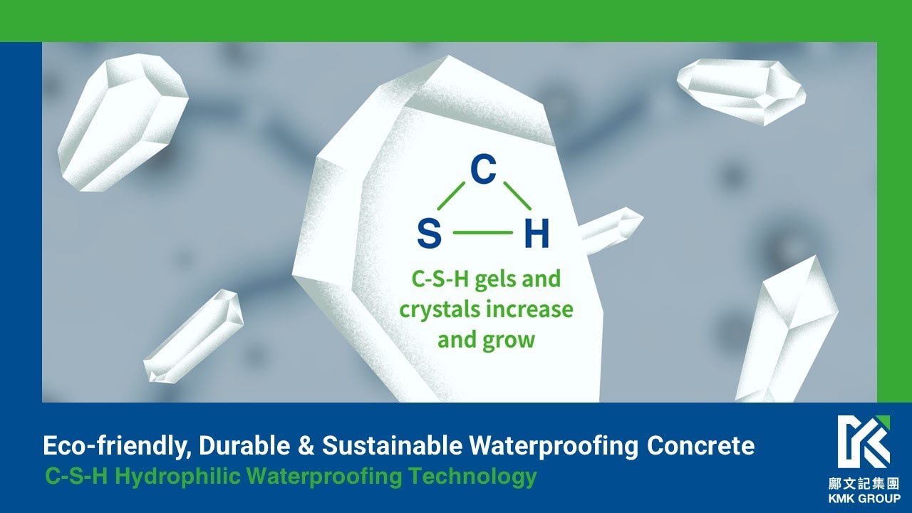 C-S-H Hydrophilic Waterproofing Technology | Green Concrete | BEAM PLUS | EPD Verified | Admixture
