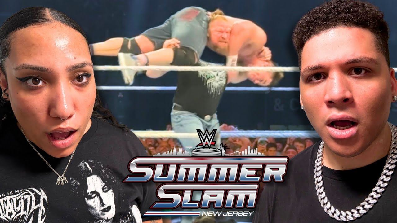 We Went To SummerSlam 2025! (LIVE REACTIONS)