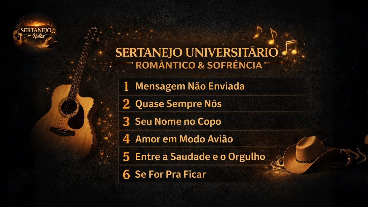 Sertanejo Universitário Romântico 💔🎶 | Sofrência Atual
