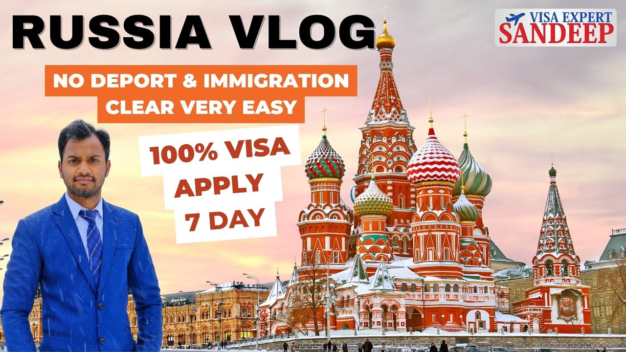 My first Vlog Russia | No Deport & Immigration clear very easy #RUSSIAVISA #RUSSIAVLOG #RUSSIAEXPERT