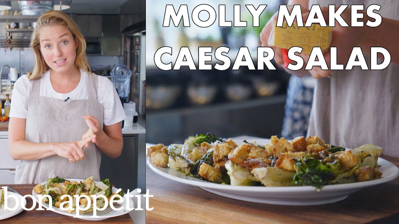 Molly Makes Classic Caesar Salad | From the Test Kitchen | Bon Appétit