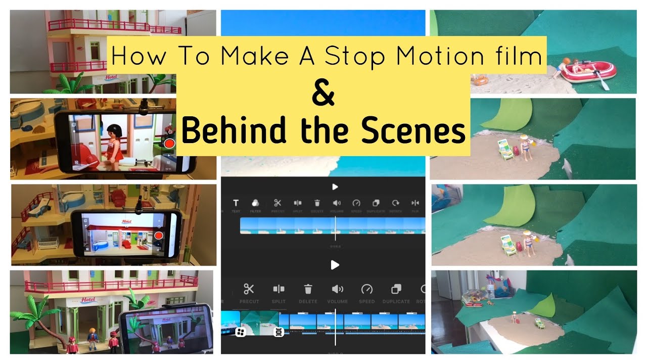 How to Make a Stop Motion Film + Behind the Scenes (* With Playmobil )