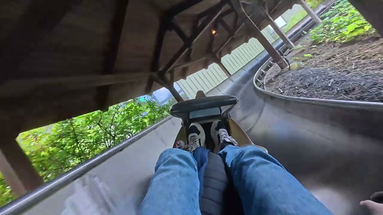Maximus' Blitz Bahn POV (4K50) @ Attractiepark Toverland