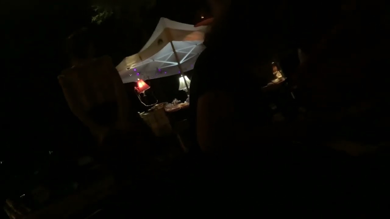 Obo Martin sings at Camp EZ Austin Texas Campfire Jams with Ryan Murphy on the keys