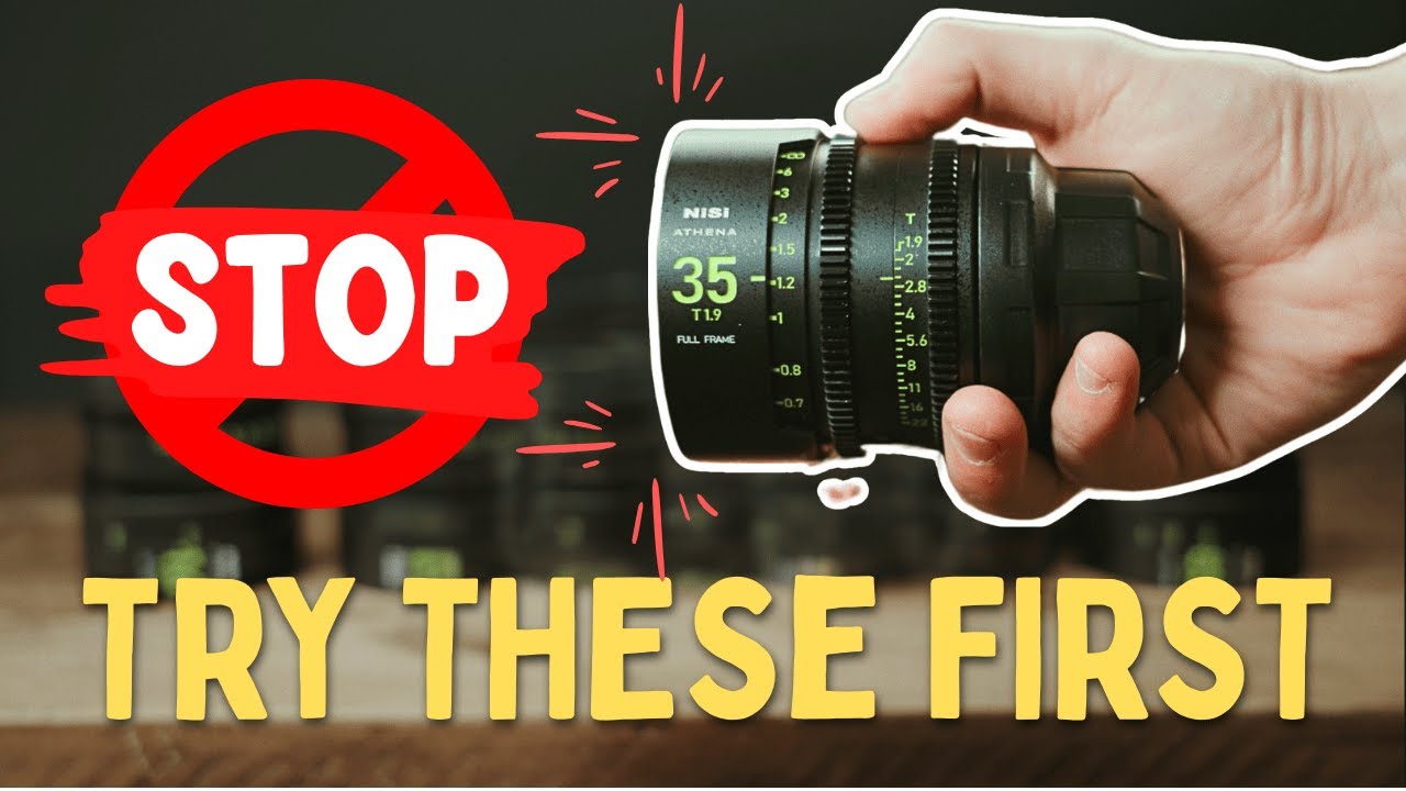 Nisi Athena Primes: The Cinema Lenses You’ll Regret Not Using!