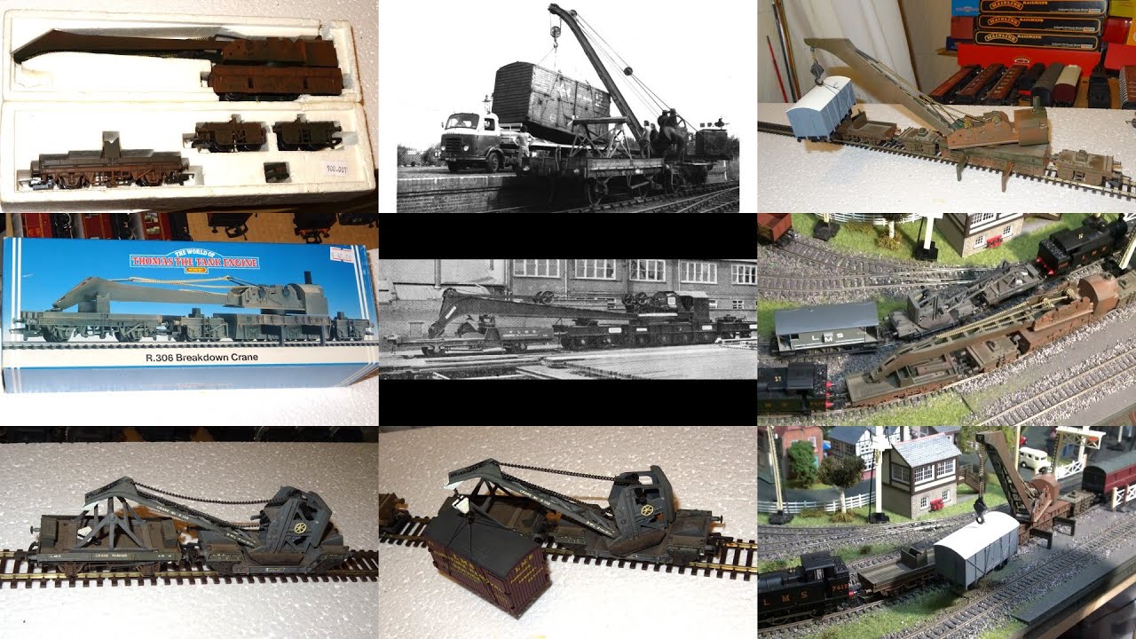 OO Gauge 123, Railway Cranes