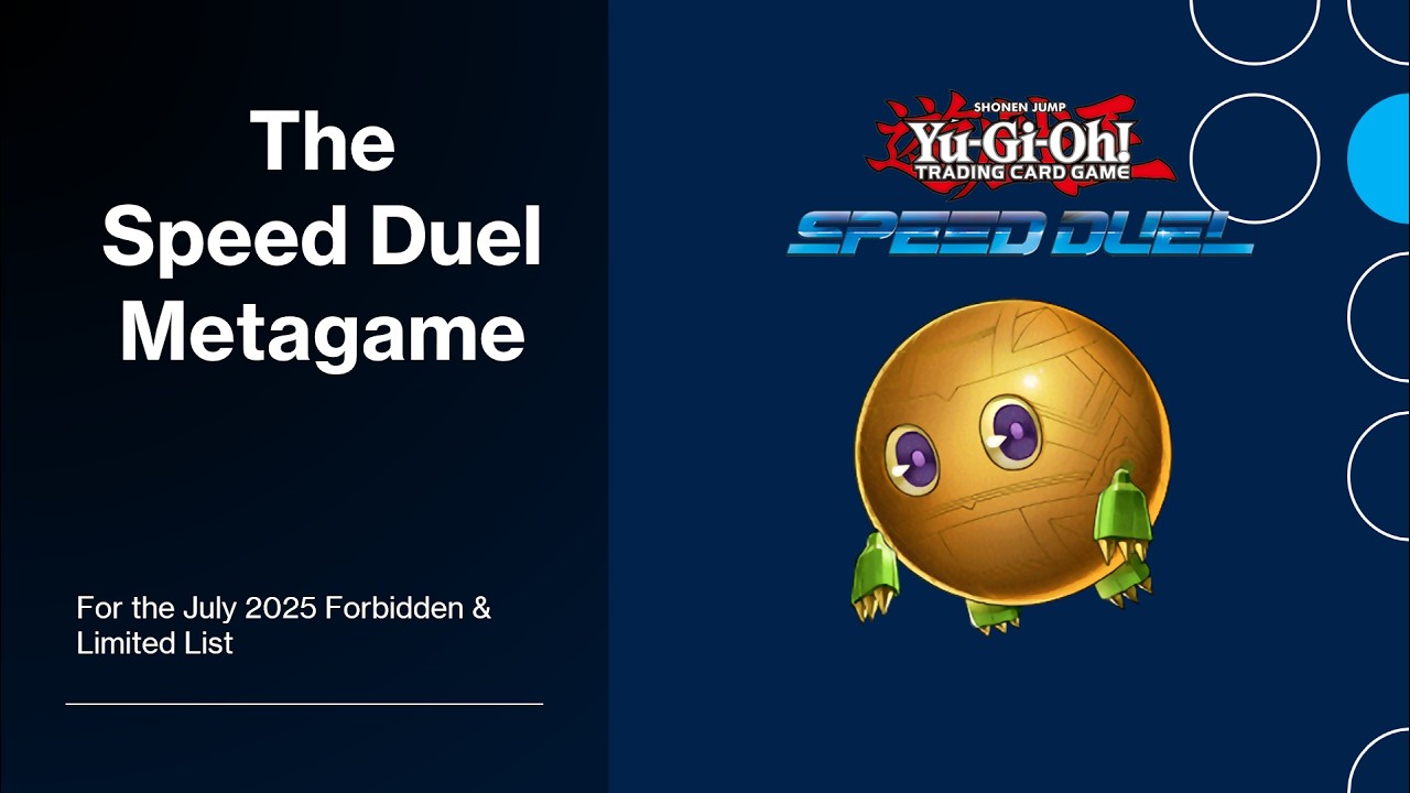 The Speed Duel Metagame (July 2025 Format)