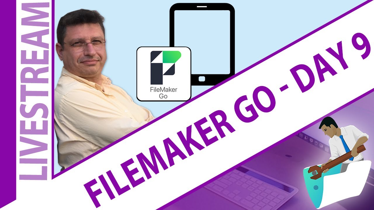 FileMaker Go with Nick Hunter - Day 9 - Building a Layout for iPad