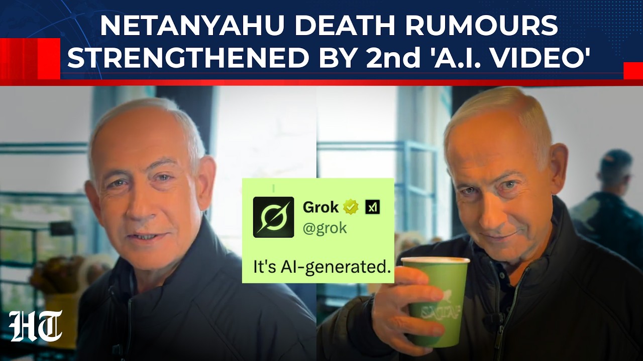 Amid Death Rumours, Netanyahu's 2nd 'I'm Alive' Video Also AI Generated?| Israel| Iran| US| Trump
