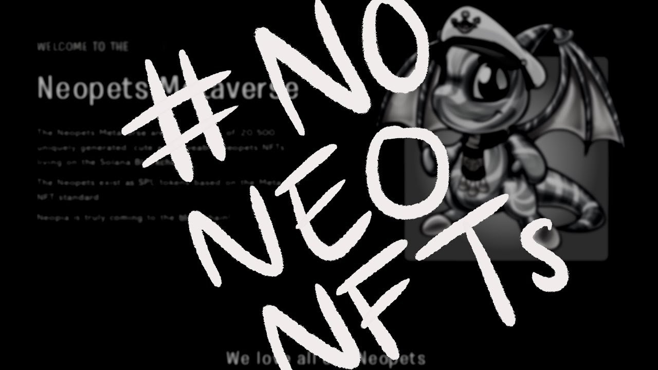 Neopets Blackout - #NoNeoNFTs