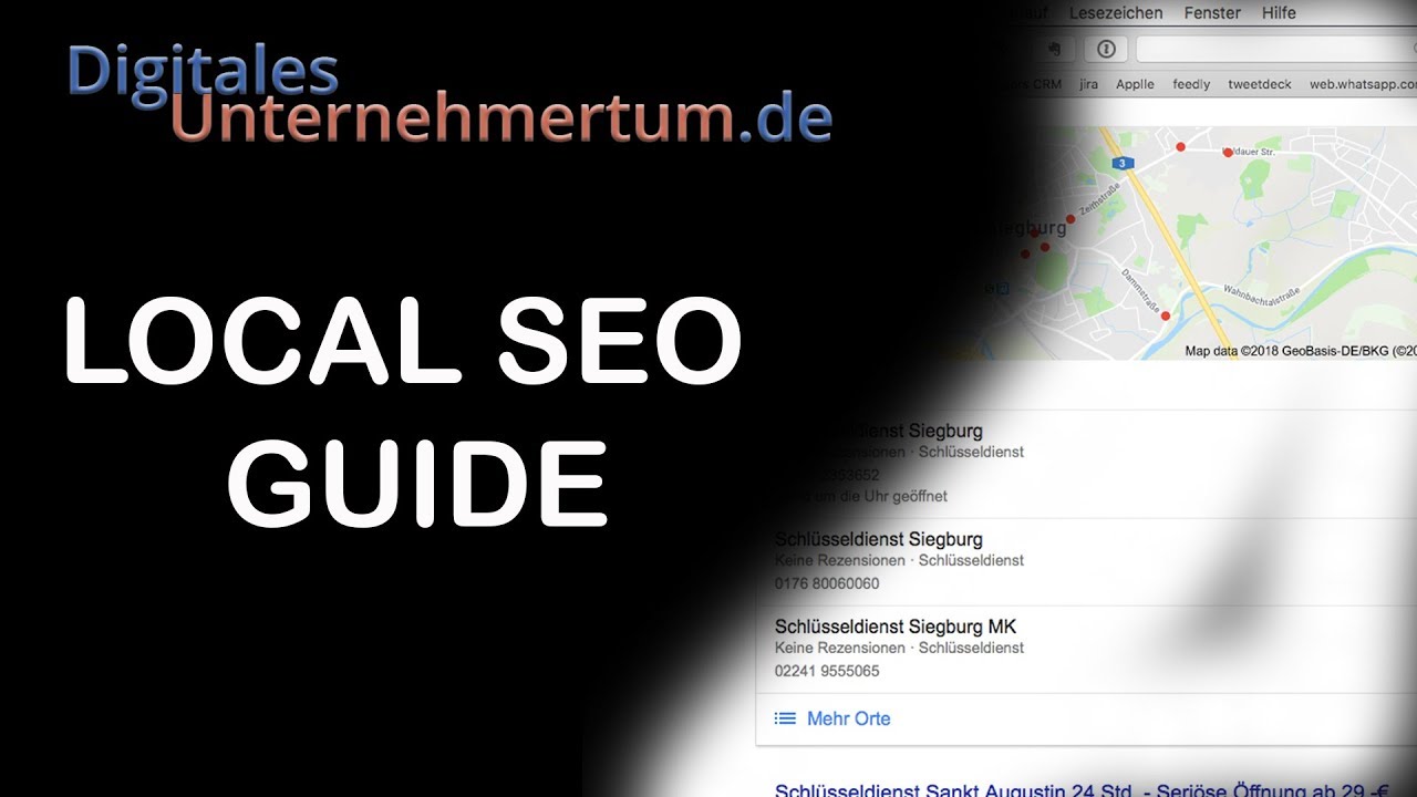Der ultimative Local SEO Guide - so geht's mit den lokalen Rankings bei Google! (deutsch)