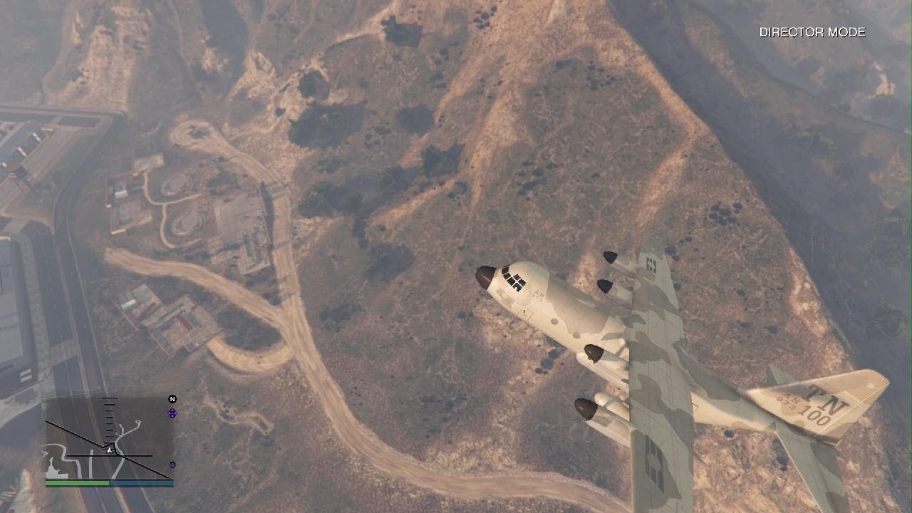 Grand Theft Auto V_ Takeoff from fort zancudo land in peleto bay