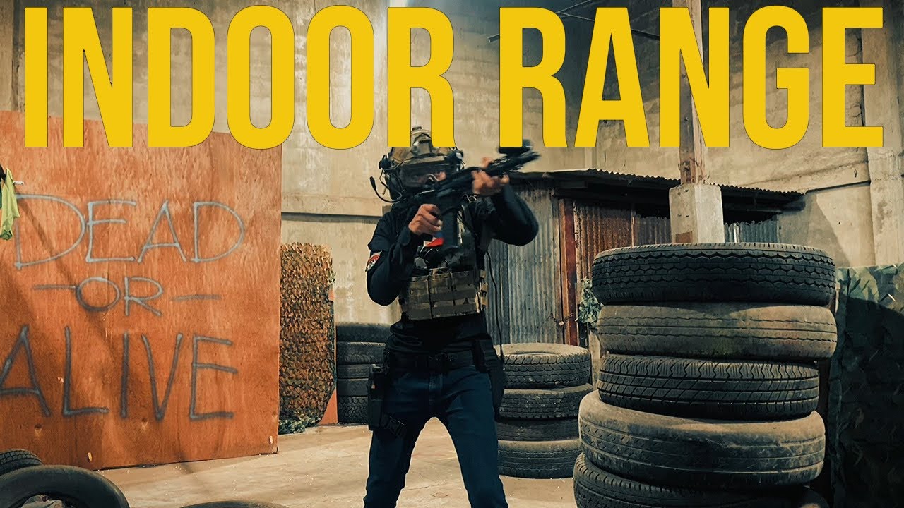 Firearms training with AIRSOFT