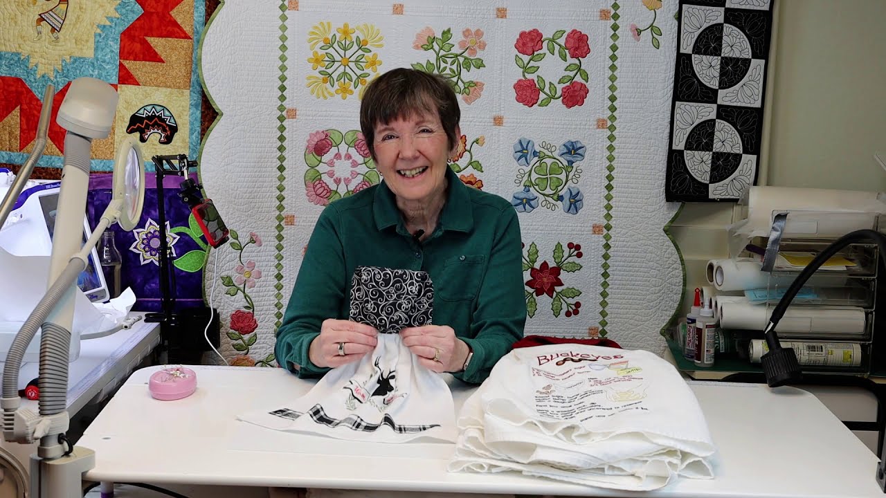 In-the-Hoop Towel Toppers with your Embroidery Machine