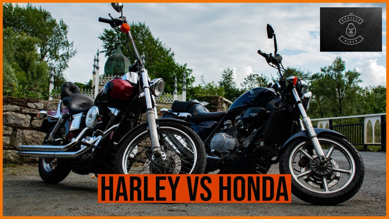 Honda Super Magna DESTROYS Harley | Lismore Castle Run and a Fancy Gate