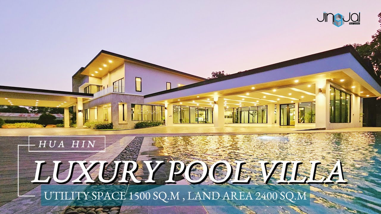 EP89.[PREMIUM REAL ESTATE]Luxurious Pool Villa House,Hua Hin,Thailand For sale 49.9 MB. 086-9922-735