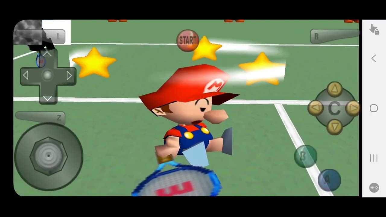Mario Tennis 64 Emulator Two Five Set Matches Singles