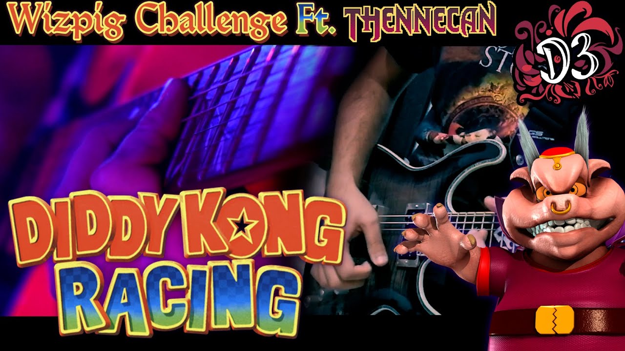 Wizpig Challenge - Diddy Kong Racing [Metal Cover] || Dinnick the 3rd Ft. @Thennecan