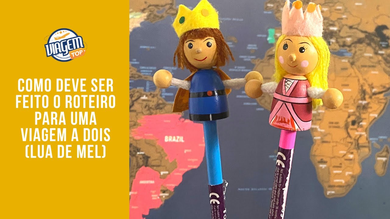 Como deve ser feito o roteiro para uma viagem a dois?