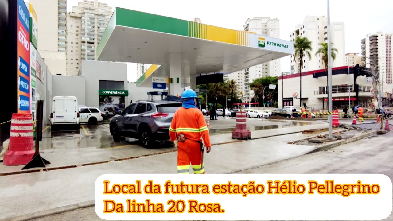 Local da futura estação Hélio Pellegrino 