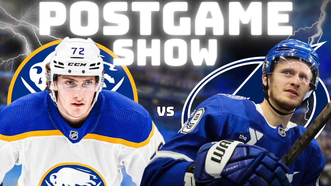 GUENTZEL AGAIN | Tampa Bay Lightning BEAT The Buffalo Sabres! | Postgame Show