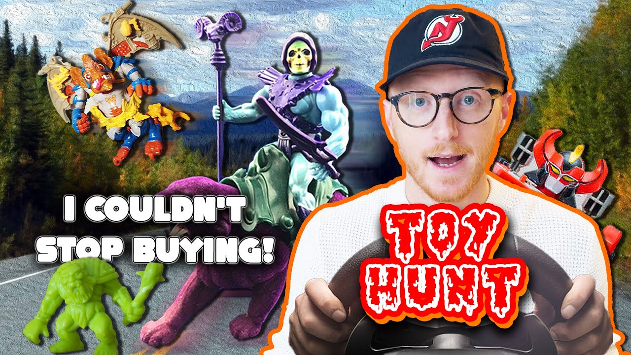 Vintage TOY Road Trip HAUL: I Couldn't Stop Buying RETRO Treasures!