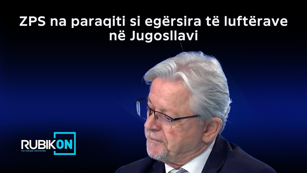 Gorani: ZPS na paraqiti si egërsira të luftërave në Jugosllavi, na barazuan me Arkanin e Mlladiqin
