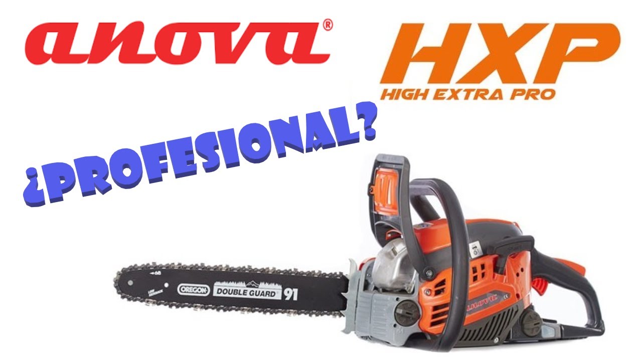 Revisión motosierra ANOVA 445 HXP