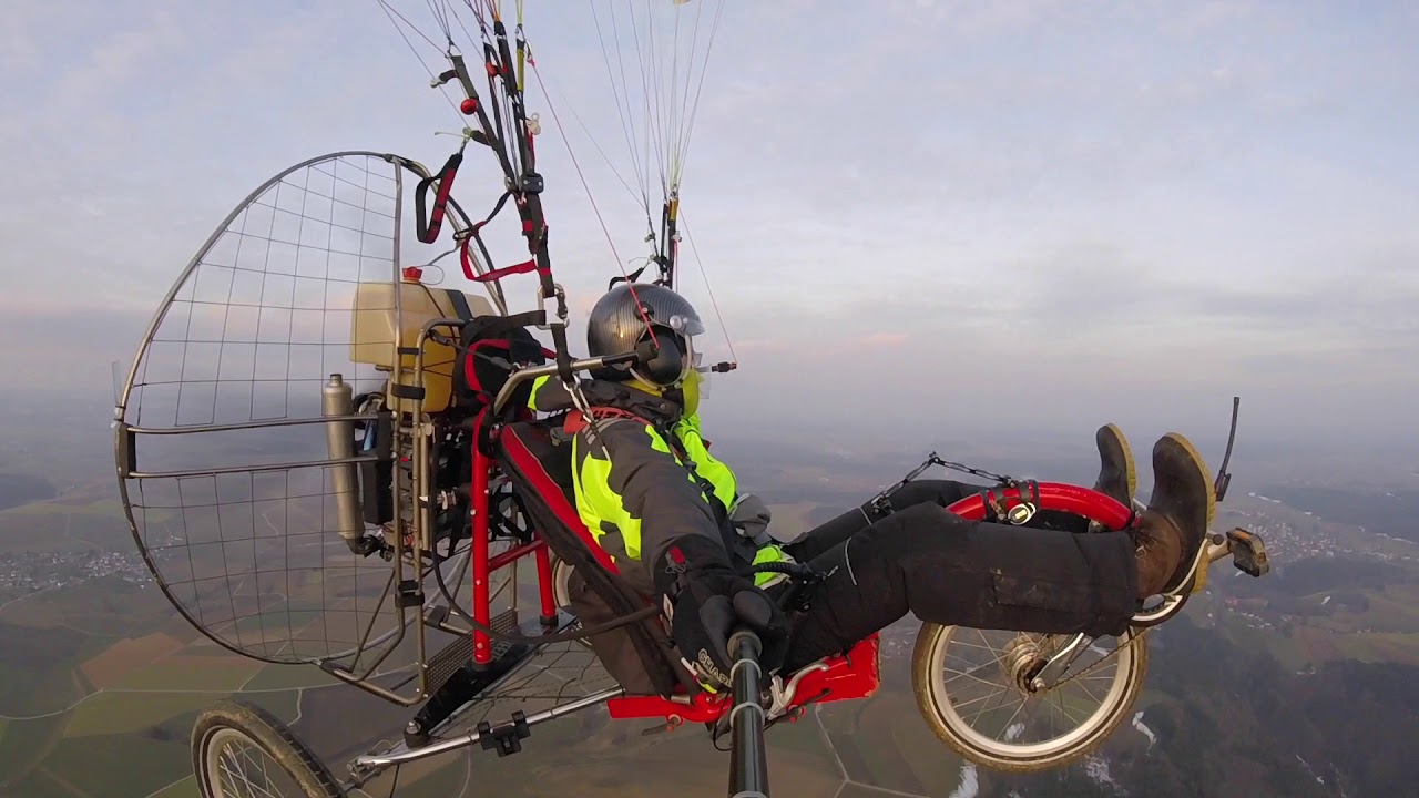 Feierabendflug mit dem Flyke