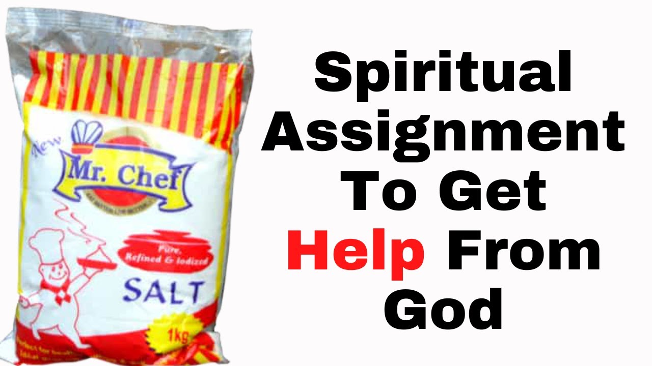 Spiritual Assignment To Get Help From God