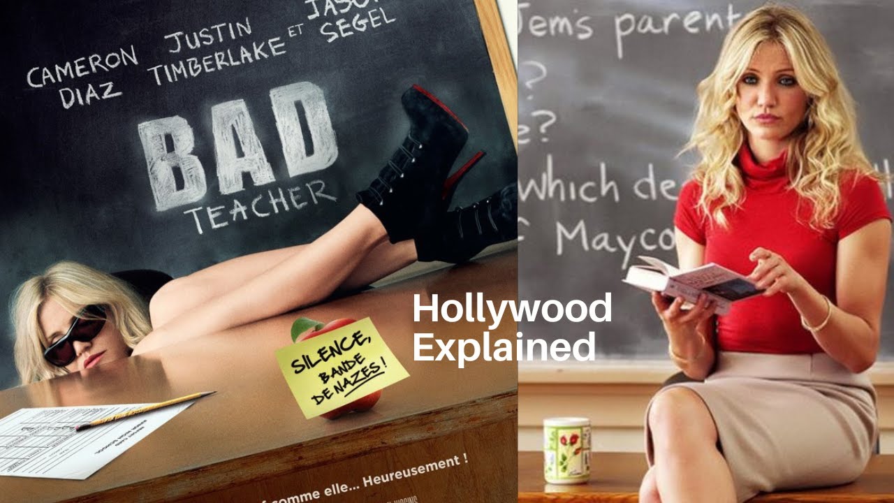 Bad Teacher (2011) movie explained in Urdu | comedy movie explained